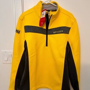 Spyder men’s half zip fleece jacket (brand new with tags)